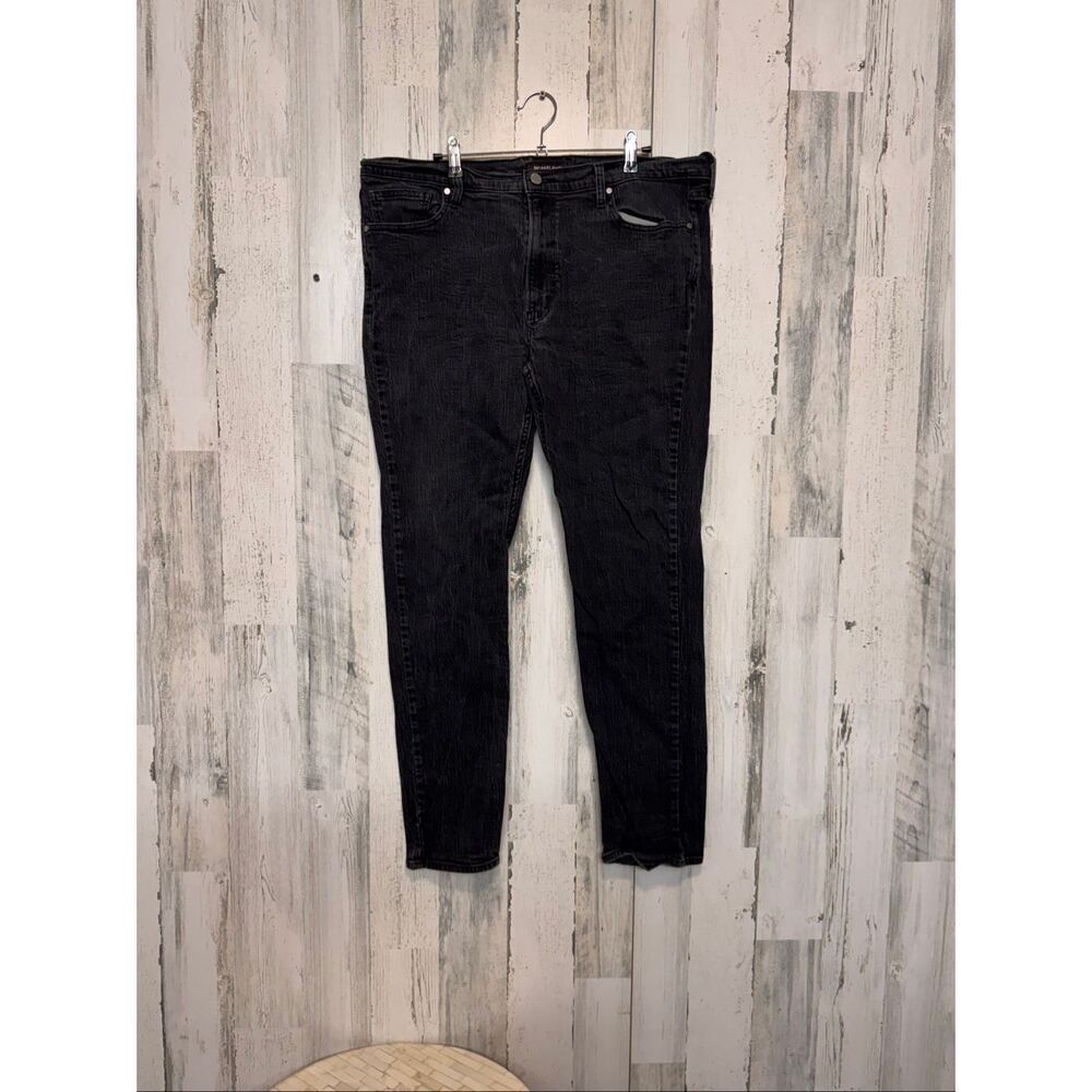 Michael Kors Parker Slim Fit Jeans Men’s 38x32 Black Stretch Denim Classic 5-Poc